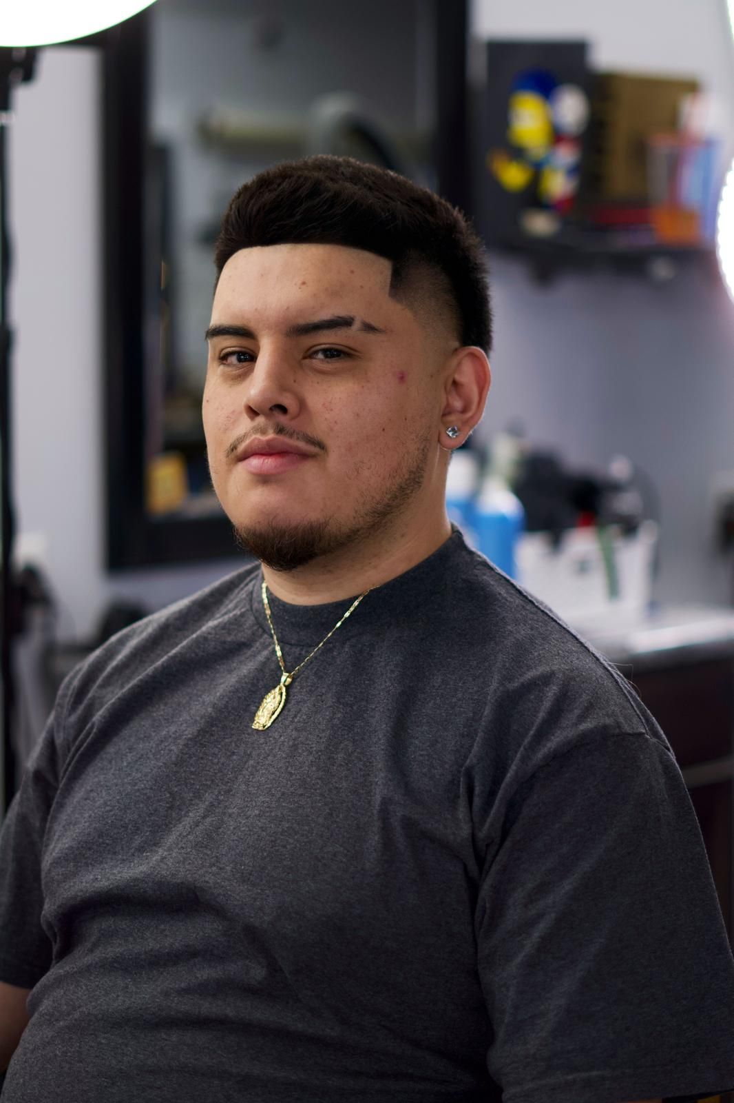 Textured Crop with Lineup