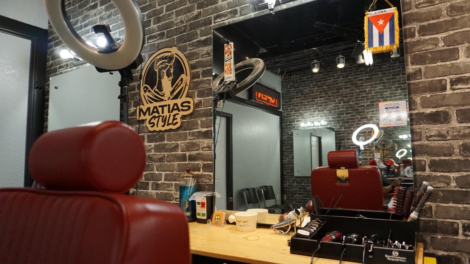 Interior de Matias Style Barbería